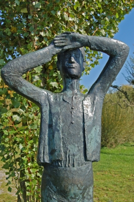 Statue »Der liebe Augustin« in Wasserburg a. B.