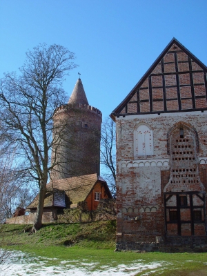 Burg Stargard im Winter