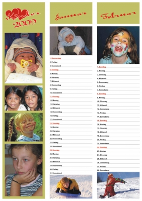 Kalender Kinder 2009 - 1