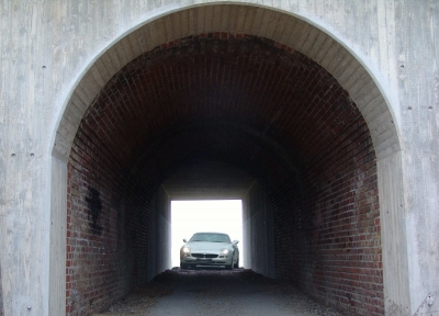 Maserati mit Tunnelblick ...