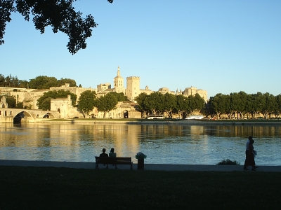 Abend in Avignon