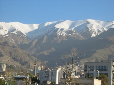 Berge  hinter Teheran