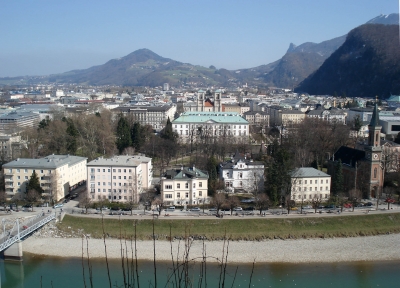 Salzburg vom Mönchsberg