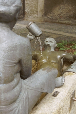 Görlitz. Brunnen