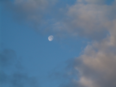 Abnehmender Mond