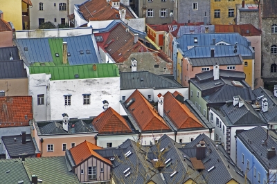 Über den Dächern einer Altstadt