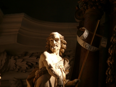 Skulptur in der Basilika Waldsassen
