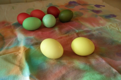Eier färben