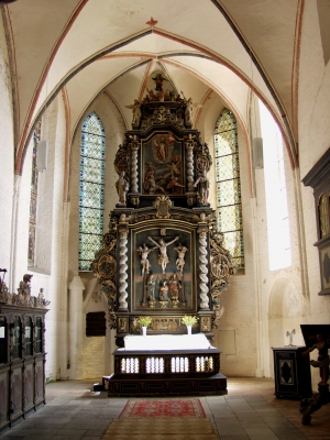 Kirche von Groß Mohrdorf, Altar