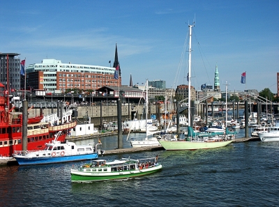Baumwall und City-Hafen