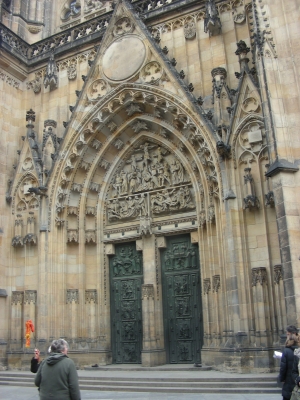 Veitsdom Portal 3, in Prag