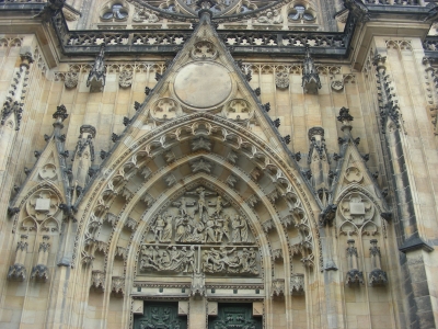 Veitsdom, Portal, Detail, Prag