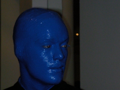 Blue Man in Stuttgart 2008