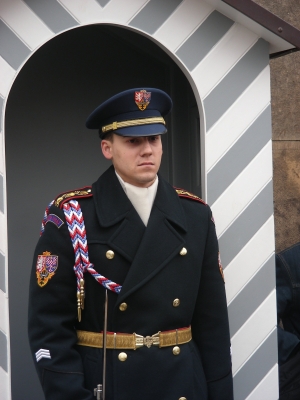 Wächter in Prag
