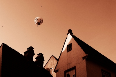 Ballon über Bremen
