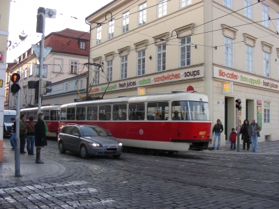 Strassenbahn in Prag