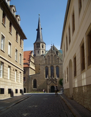 Merseburg Blick zum Dom