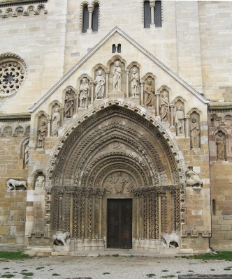 Portal Benediktiner-Abtei Ják/Ungarn