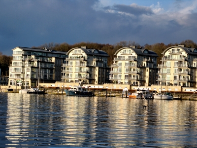 Häuser am Hafen