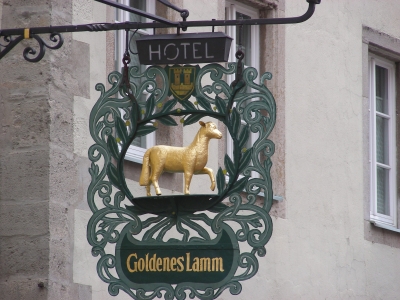 goldenes Lamm