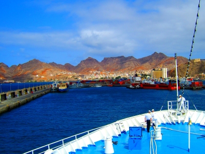 Hafen von Porto Grande