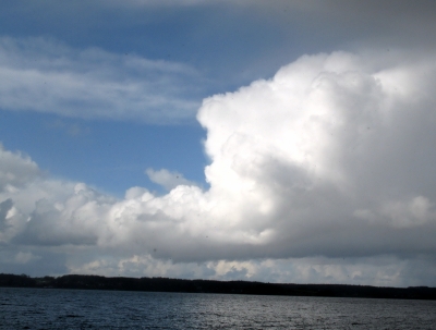 Wolken über der Ostsee