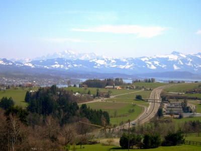 Nord-Süd Route über die Alpen