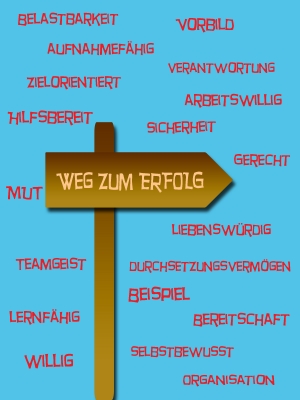 Weg zum Erfolg