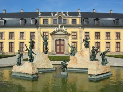 Hannover-Herrenhausen - der Neptunbrunnen