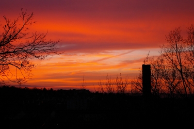 Sonnenuntergang Salzgitter