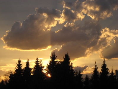 Sonnenuntergang über Troisdorf 3