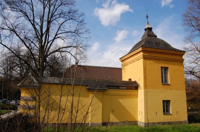 Torgebäude der Orangerie vom Jagdschloss Benrath