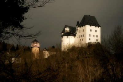 Schloss Burgk von Südwesten