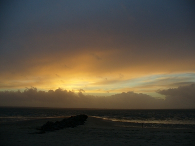 Sonnenuntergang auf Föhr