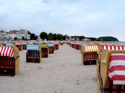 Strandkörbe in Travemünde