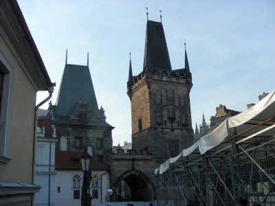 der Brückenturm in Prag