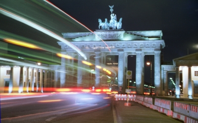 Nachtaufnahme Brandenburger Tor