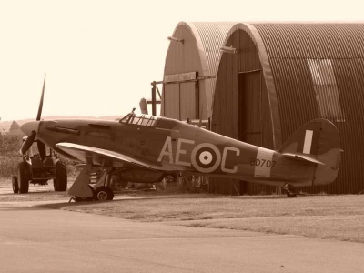 Hawker Hurricane in Duxford