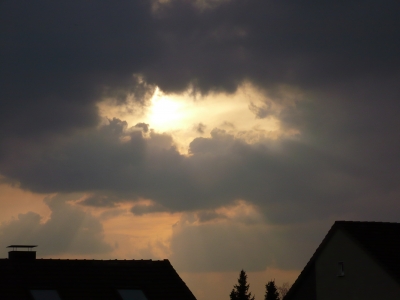 Wolkenstimmung in Oestrich Iserlohn