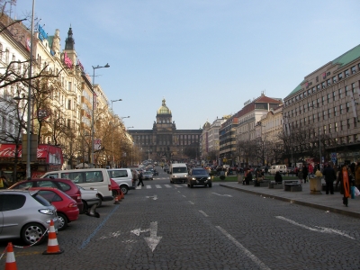 der Wenzelplatz in Prag 2