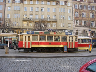 Museums Strassenbahn in Prag