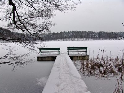 es gab auch noch Winter mit Schnee