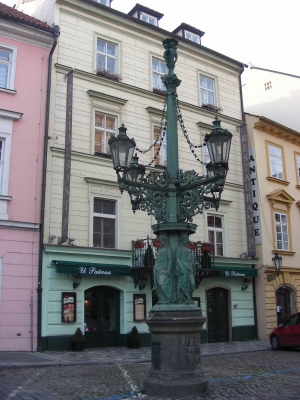 Kandelaber in Prag