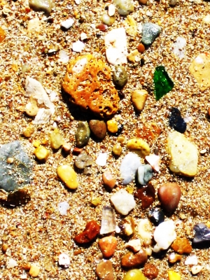 Steine am türkischem Strand