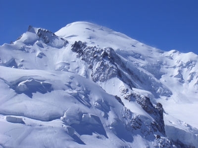 Blick auf Mont Blanc