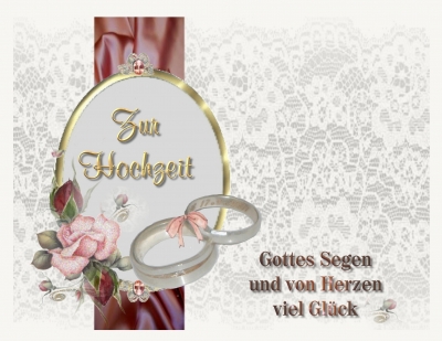 Zur Hochzeit