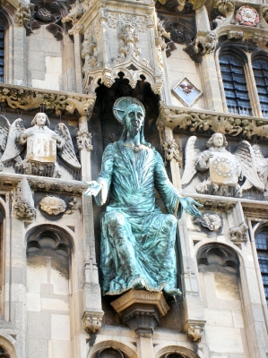 Detail Kathedrale Canterbury
