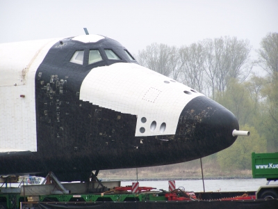 Ankunft Space-Shuttle Buran Rhein Speyer XII