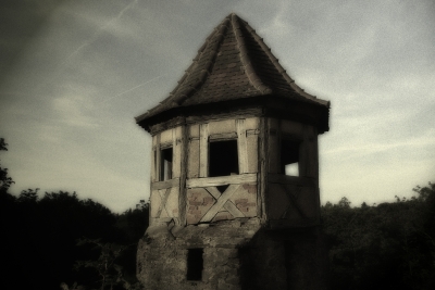 Turm der Burg Hornberg