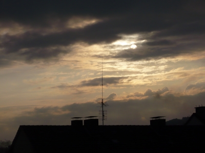 Wolkenstimmung in Iserlohn